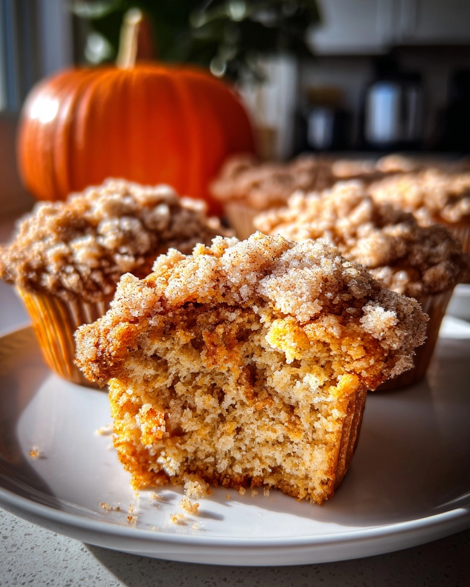 Pumpkin Coffee Cake Muffins – Fall Treat Recipe