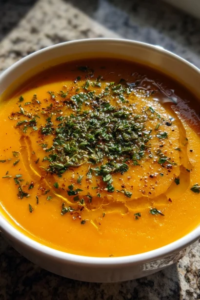 Roasted Butternut Squash Soup Recipe