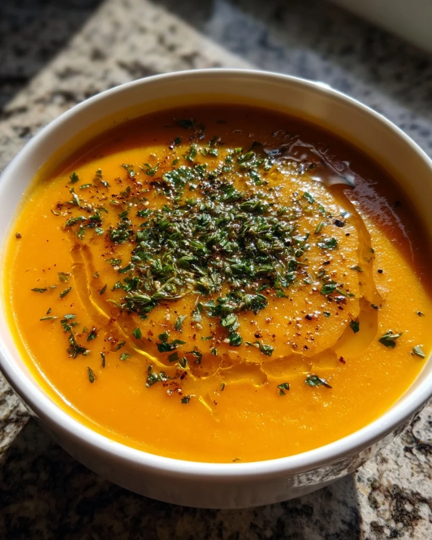Roasted Butternut Squash Soup Recipe