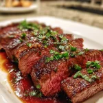 Savory Bavette Steak and Sherry Shallot Sauce Recipe