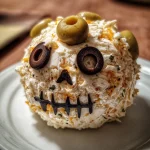 Spooktacular Skellington Cheese Ball Recipe for Halloween