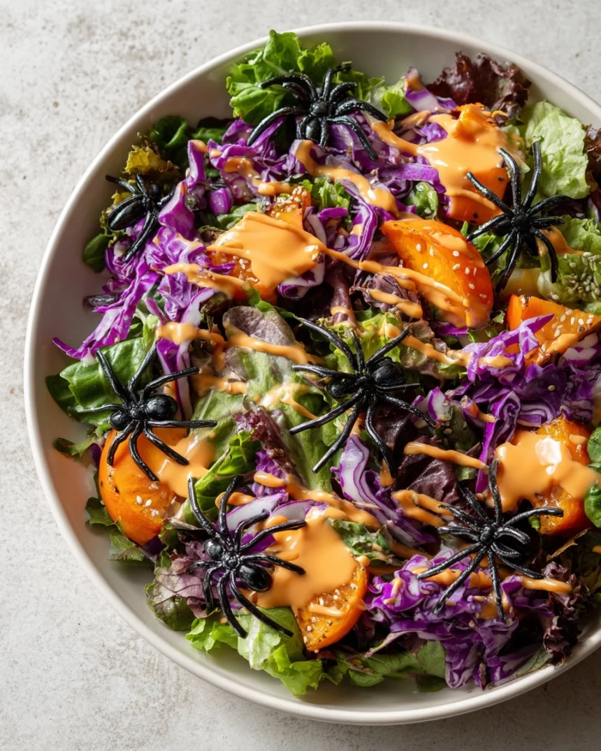 Spooky Halloween Salad Recipe Festive Delicious Fun