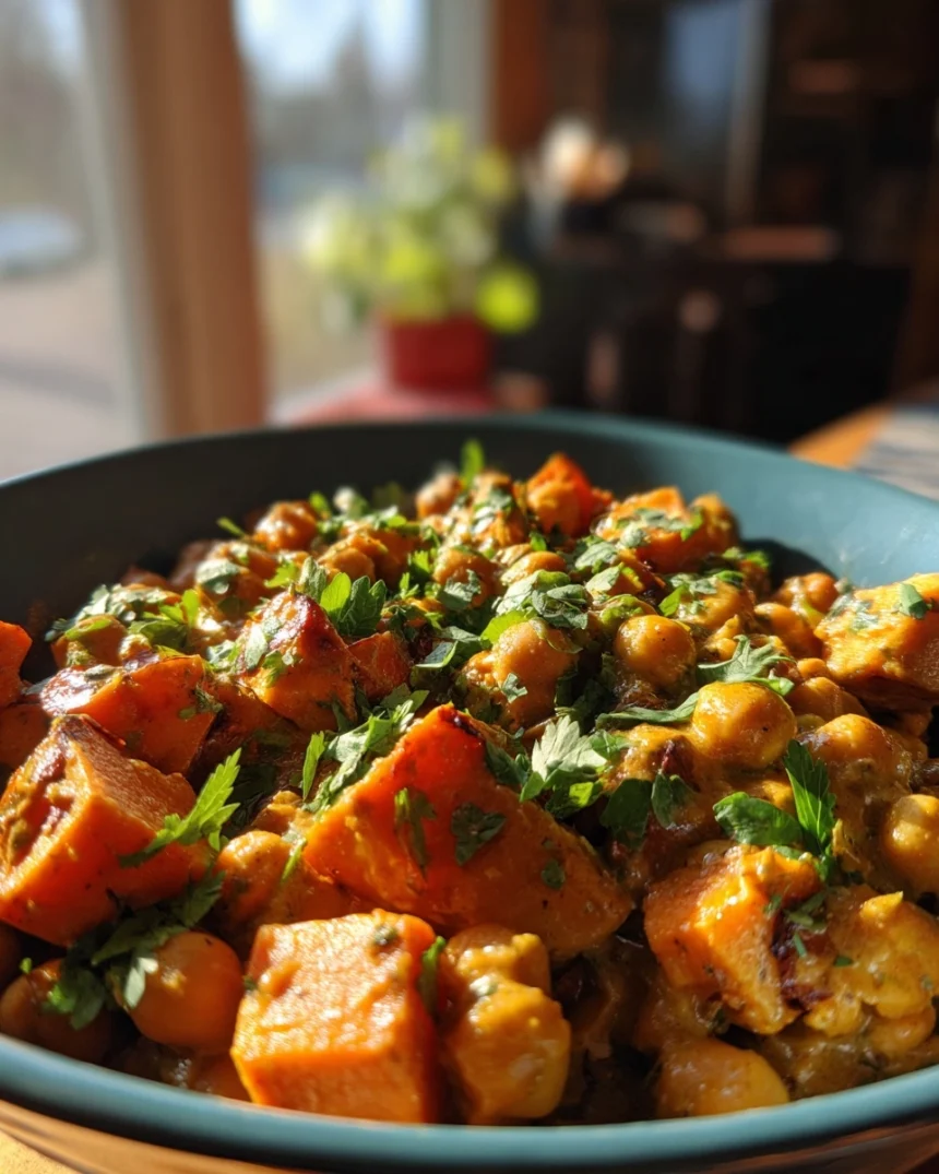 Sweet Potato and Chickpea Curry