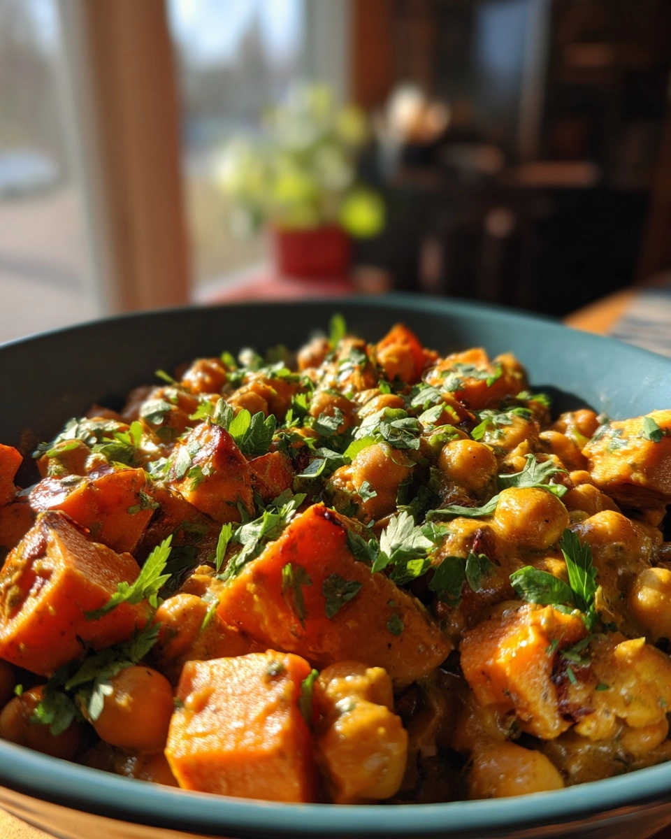 Sweet Potato and Chickpea Curry