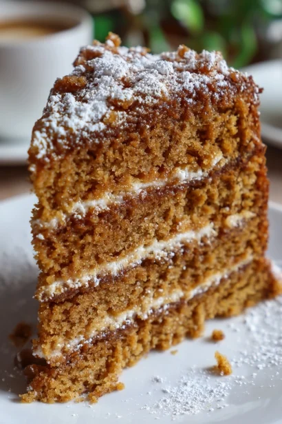 Vegan Maple Brown Sugar Coffee Cake ~ Wandering Chickpea
