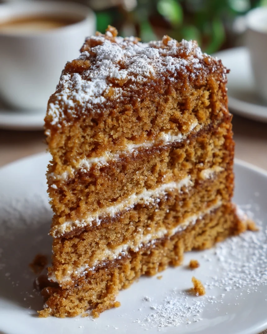 Vegan Maple Brown Sugar Coffee Cake ~ Wandering Chickpea