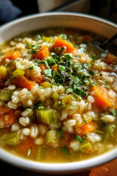 Vegetable Barley Soup