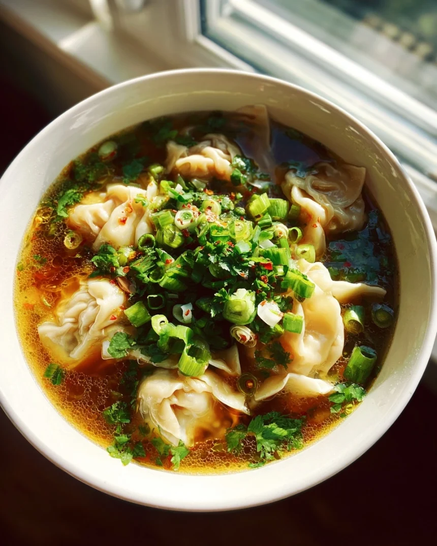 Wonton Soup Recipe – Delicious Comforting Broth