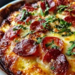 20-Min Low-Carb Crustless Pizza Bowl | Saucy & Satisfying