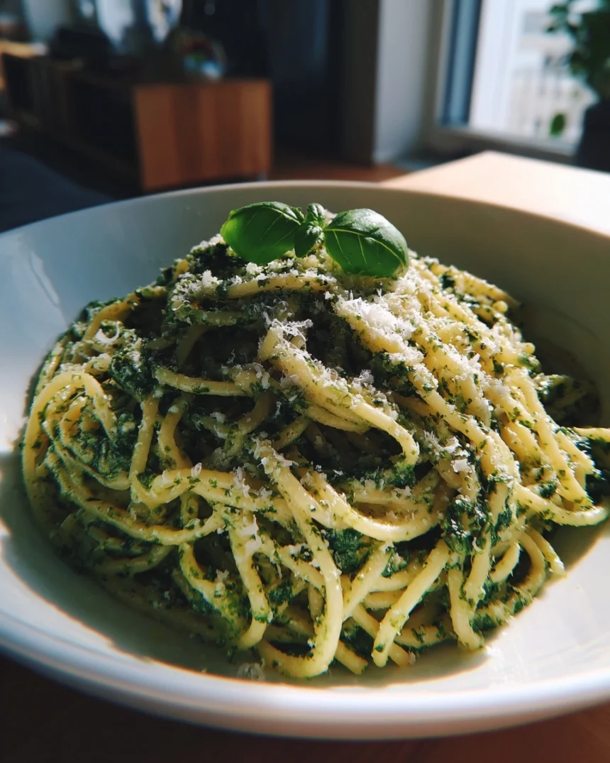 20-Minute Meal: Delicious Quick Spinach Pasta Recipe!