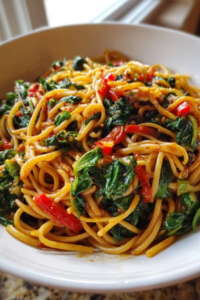 5-Ingredient Vegan Noodles | Fast Meatless Dinner