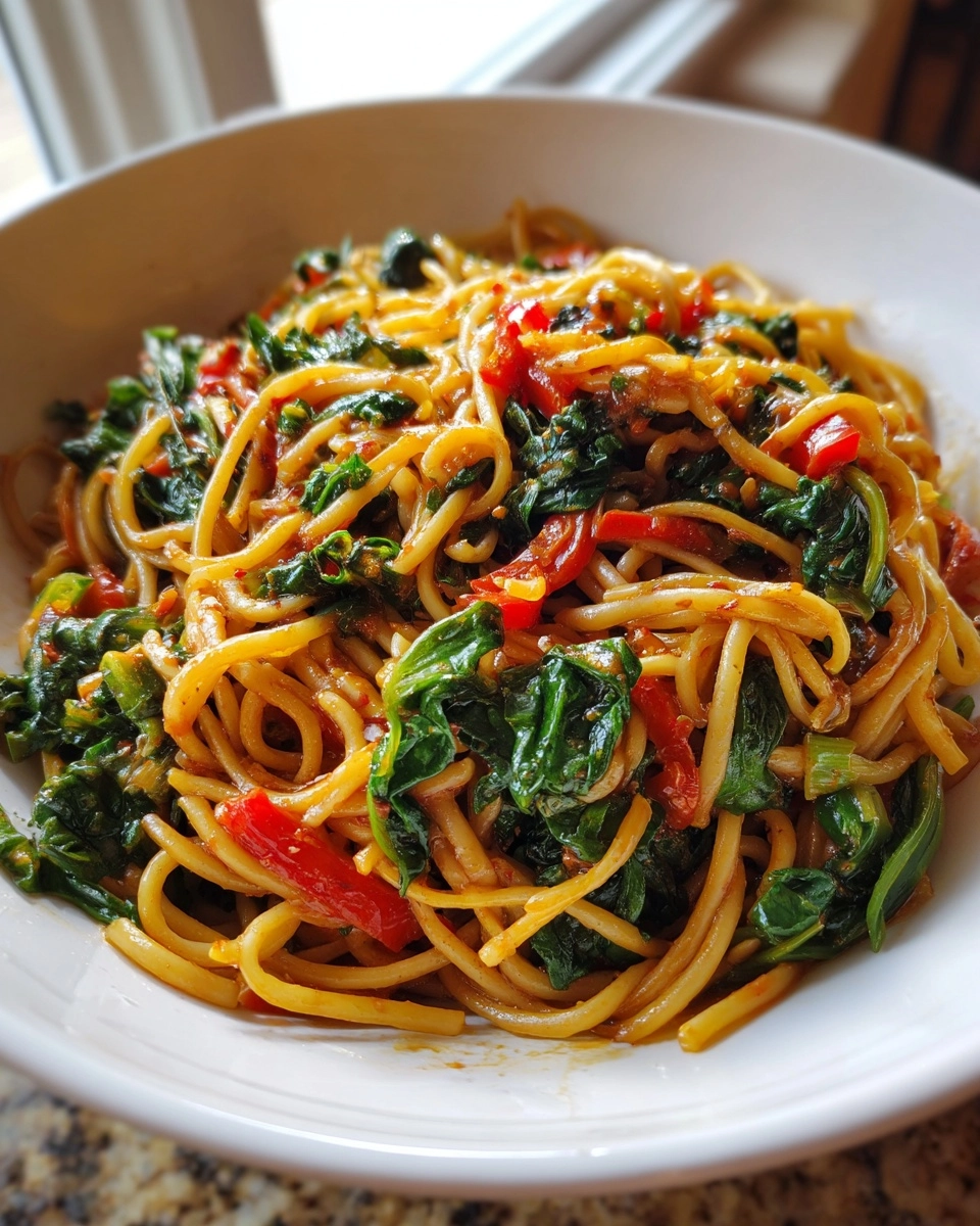 5-Ingredient Vegan Noodles | Fast Meatless Dinner