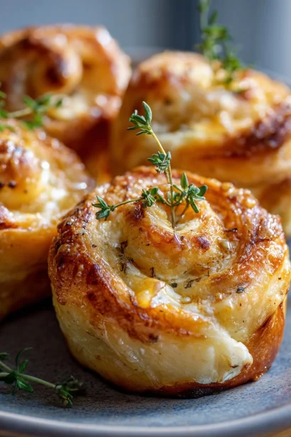 Baked Goat Cheese Rolls with Honey Thyme? Yes, Please!
