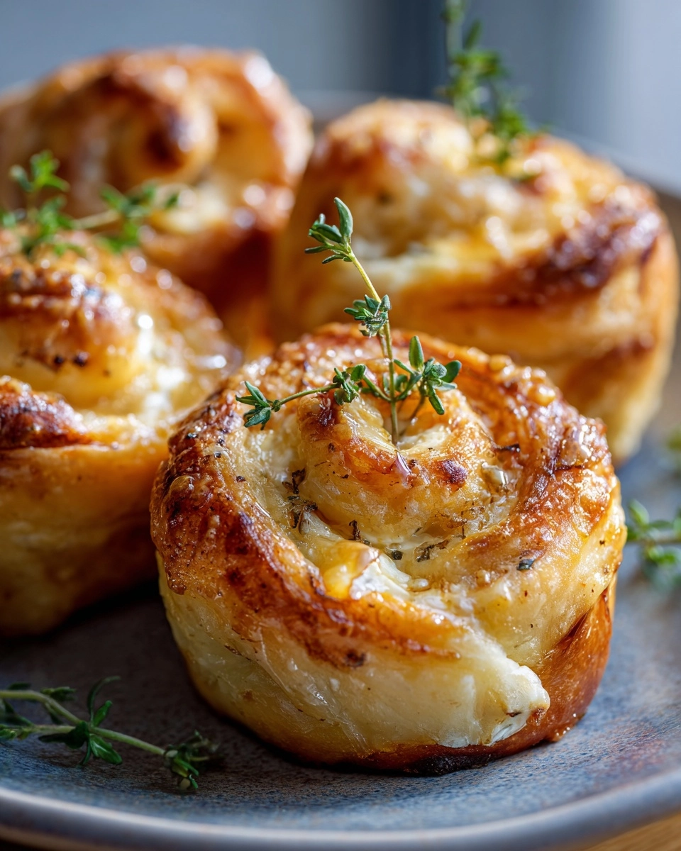 Baked Goat Cheese Rolls with Honey Thyme? Yes, Please!