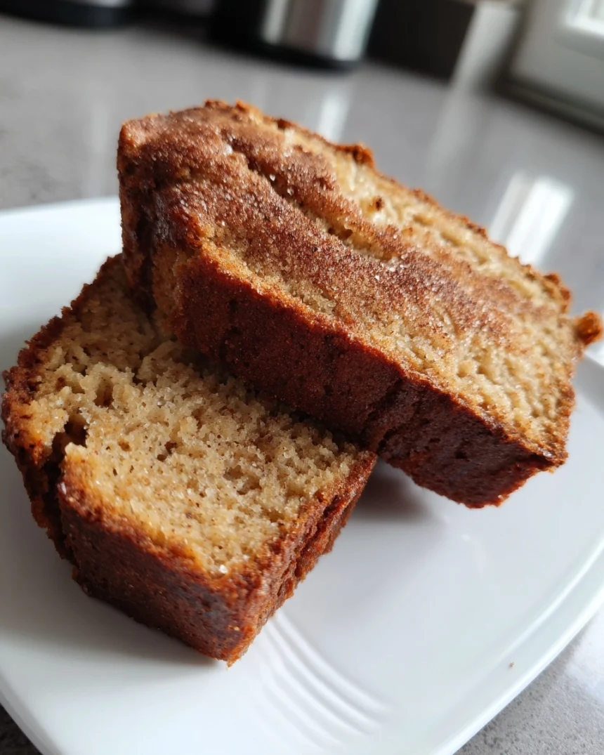 Best Vegan Banana Bread | Cinnamon “Milk” Soft & Fluffy