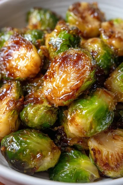 Brussel Sprouts Upgrade: Irresistible Orange Maple Glaze!