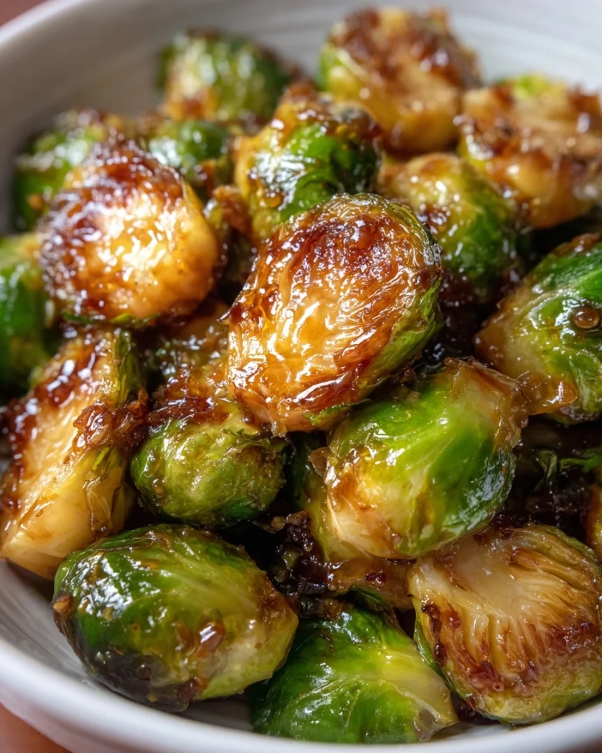 Brussel Sprouts Upgrade: Irresistible Orange Maple Glaze!