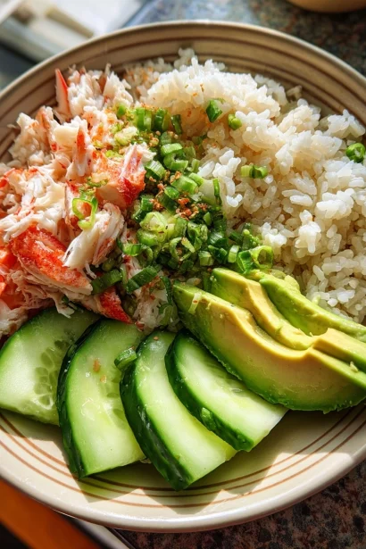 California Roll Sushi Bowls: An Irresistible Delight!