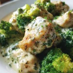 Cheesy Keto Crockpot Chicken & Broccoli | Dump, Set, Done