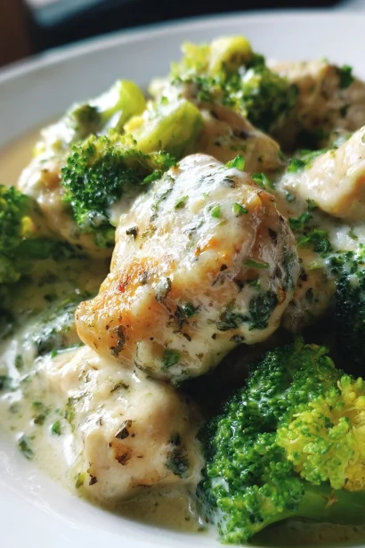 Cheesy Keto Crockpot Chicken & Broccoli | Dump, Set, Done