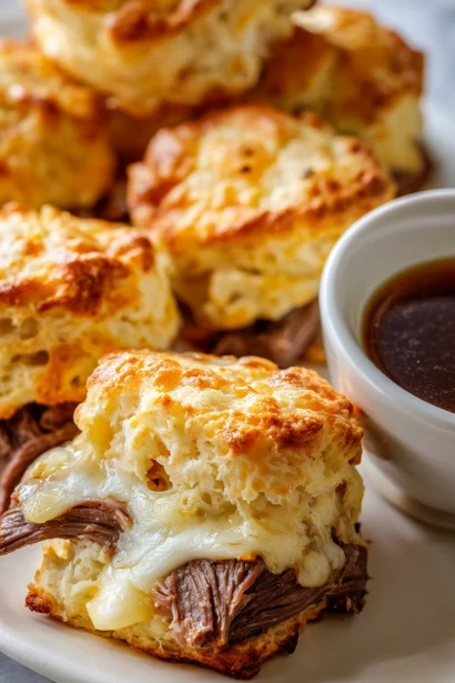 Comfort Food Heaven: Baked French Dip Biscuits Recipe