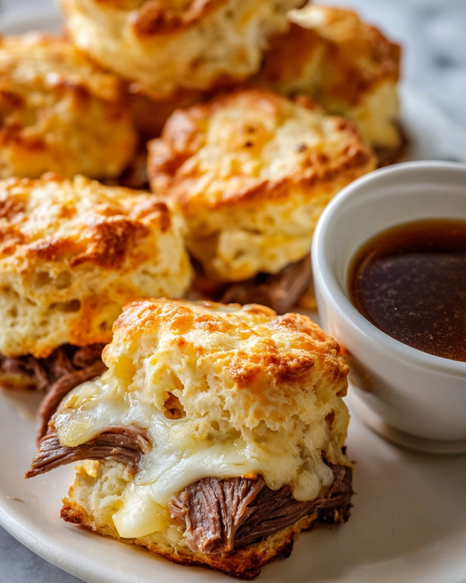 Comfort Food Heaven: Baked French Dip Biscuits Recipe