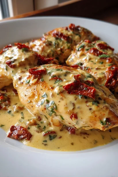 Creamy Tuscan Keto Chicken | Low-Carb Dinner Winner