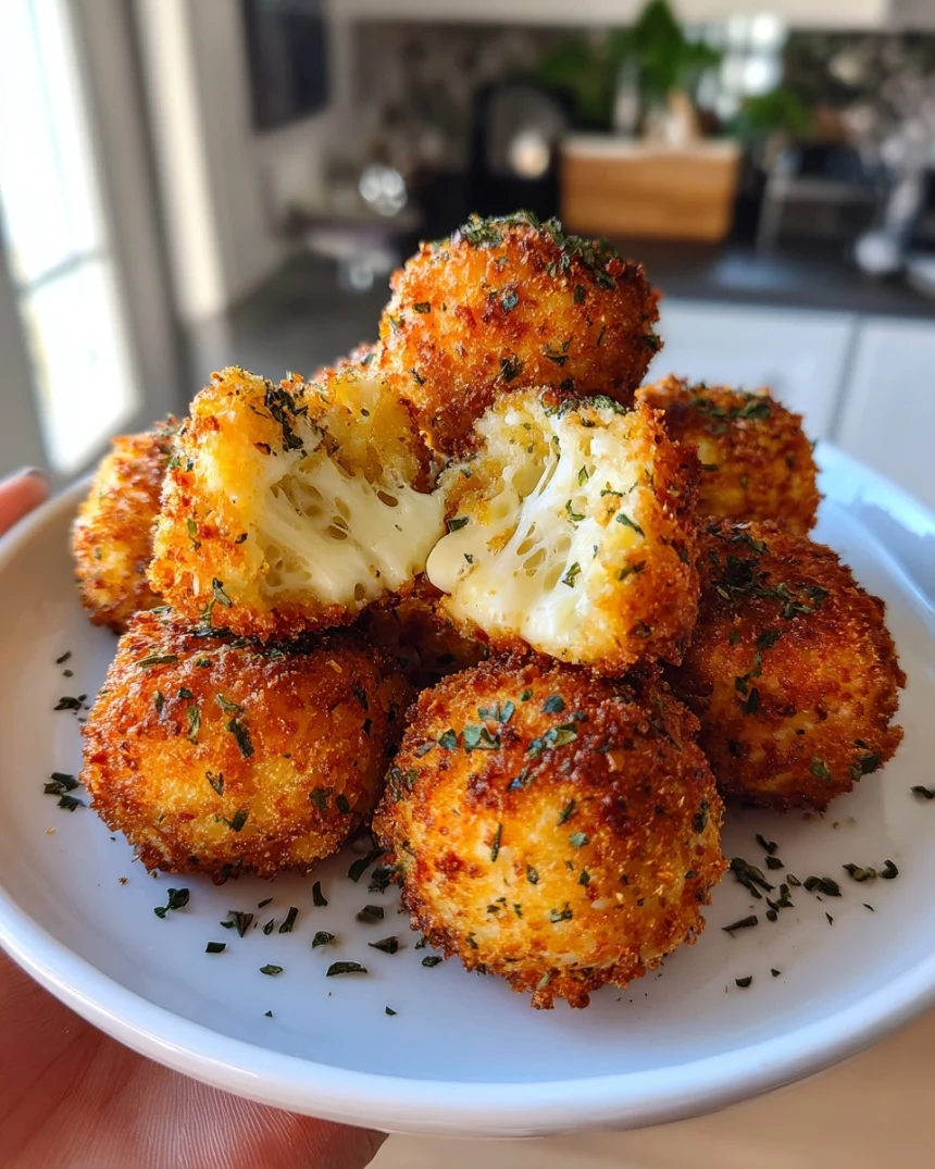 Crispy Fried Goat Cheese Balls: Irresistible Appetizer!