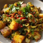 Crispy Vegan Breakfast Hash | Golden, Herby, Satisfying
