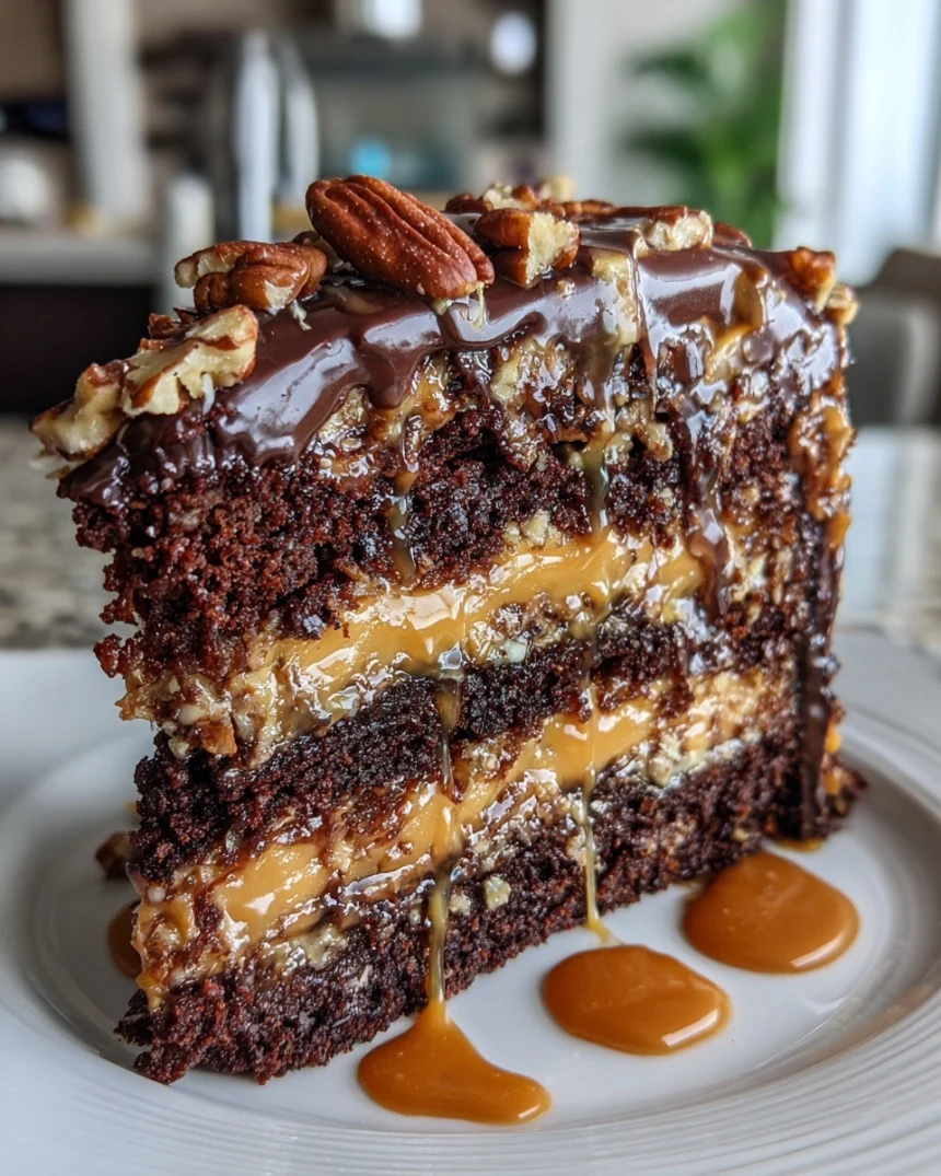 Decadent Chocolate Turtle Cake: Indulge in Pure Delight!