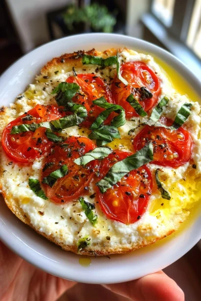 Dip into Delight: Goat Cheese, Tomato, and Basil Dip!