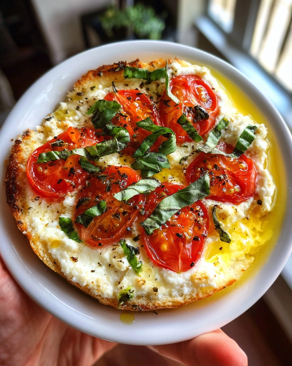 Dip into Delight: Goat Cheese, Tomato, and Basil Dip!
