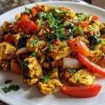 Flavorful Vegan Tofu Scramble – keyword: vegan tofu scramble