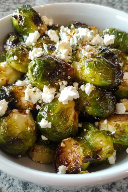 Goat Cheese & Roasted Brussels Sprouts: An Irresistible Combo!