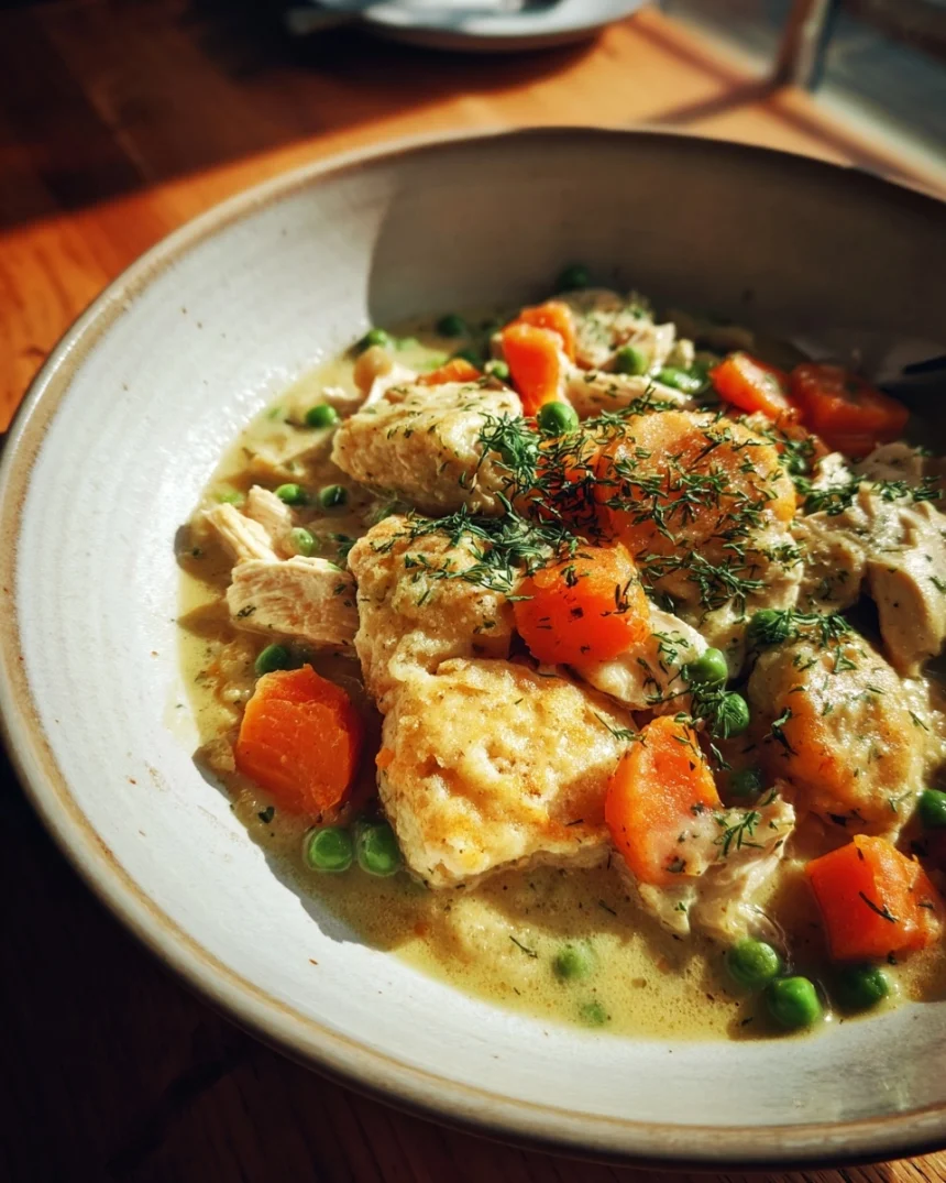 Healthy Chicken Pot Pie Soup – keyword: healthy chicken soup recipe