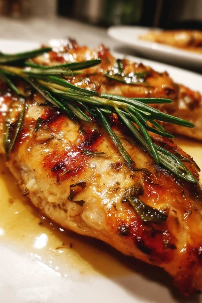 Heart-Healthy Rosemary Dijon Chicken | Bold Flavor, Clean Ingredients