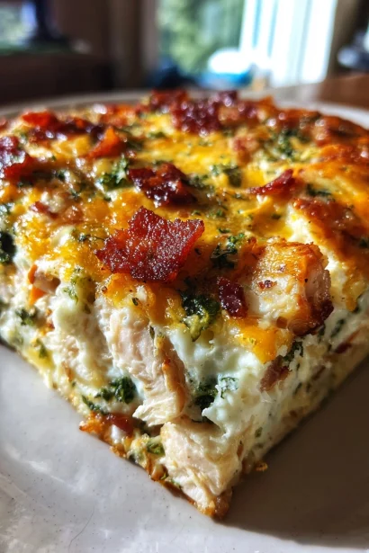 Keto Chicken Bacon Ranch Casserole | The Comfort Dish You’ll Love