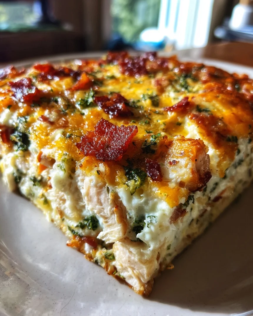 Keto Chicken Bacon Ranch Casserole | The Comfort Dish You’ll Love