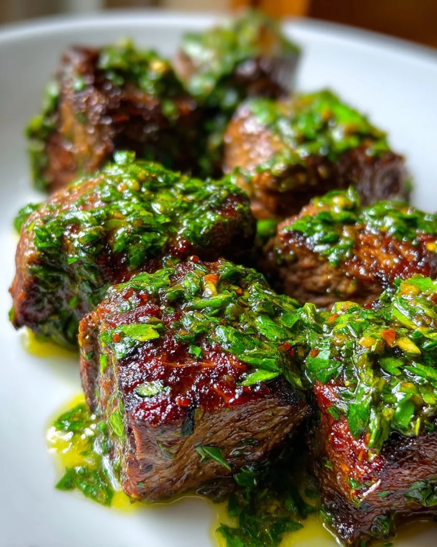 Keto Chimichurri Steak Bites | Big Flavor, Low Effort