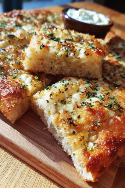 Keto Garlic Flatbread | Low-Carb, Low-Sugar Comfort