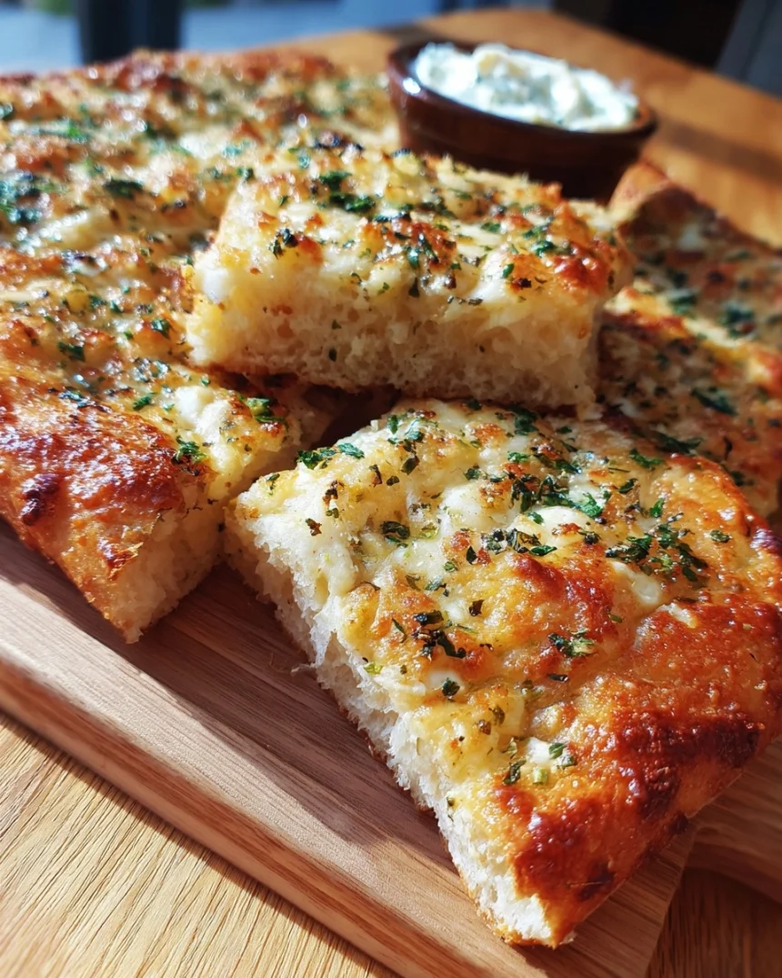 Keto Garlic Flatbread | Low-Carb, Low-Sugar Comfort