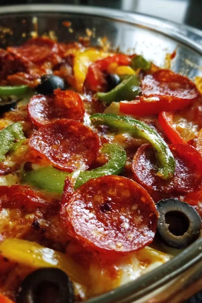 Keto Pizza Bowl | All Toppings, Zero Crust