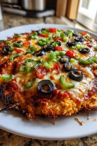 Keto Pizza Chicken Crust | Genius 2-in-1 Dinner