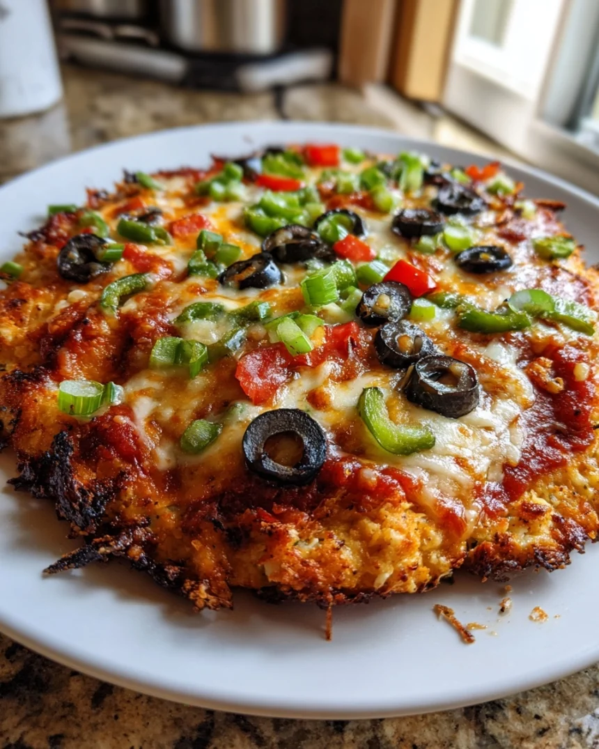 Keto Pizza Chicken Crust | Genius 2-in-1 Dinner