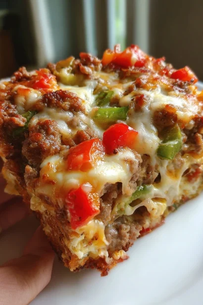 Low-Carb Crustless Pizza Casserole | Family-Friendly & Fast