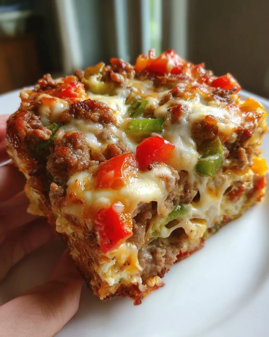 Low-Carb Crustless Pizza Casserole | Family-Friendly & Fast