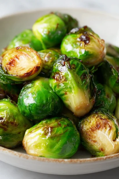 Maple Soy Glazed Brussels Sprouts: An Irresistible Side Dish