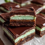 No-Bake Keto Chocolate Mint Bars | Divine & Easy
