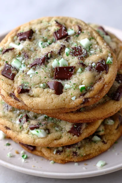 Peppermint Chocolate Chip Cookies: The Ultimate Irresistible Treat!