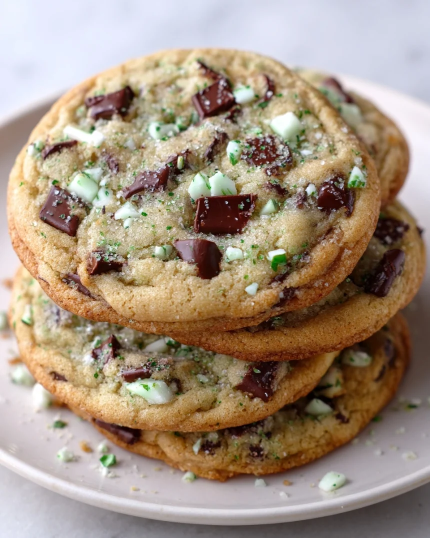 Peppermint Chocolate Chip Cookies: The Ultimate Irresistible Treat!